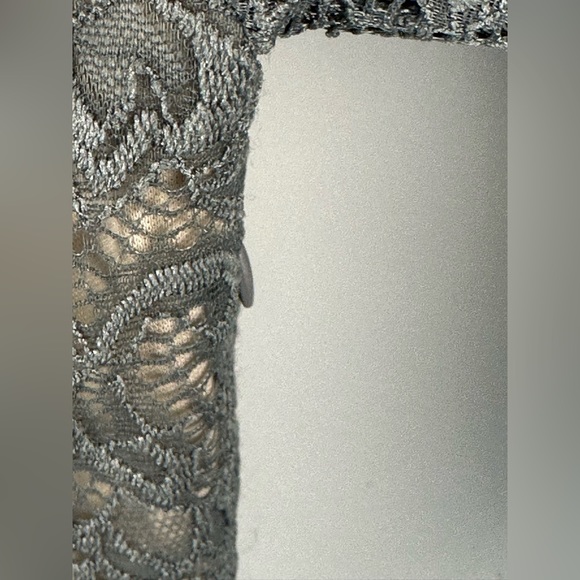 HOMEYEE Women's‎ Size 8 Chic V-Neck Lace Patchwork Flare Party Dress - Picture 6 of 10